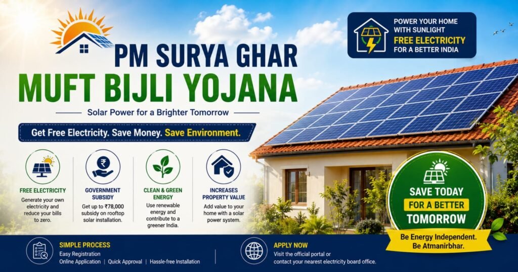PM Surya Ghar Muft Bijli Yojana